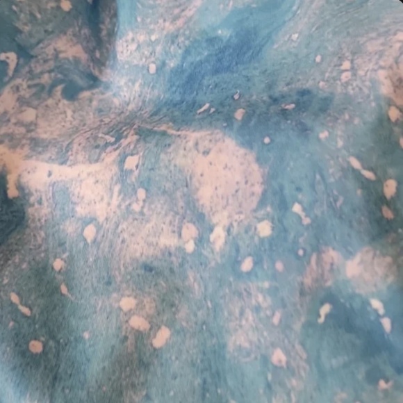 Juicy Couture Aurora Print High Waisted Crossover Leggings L - Picture 5 of 6